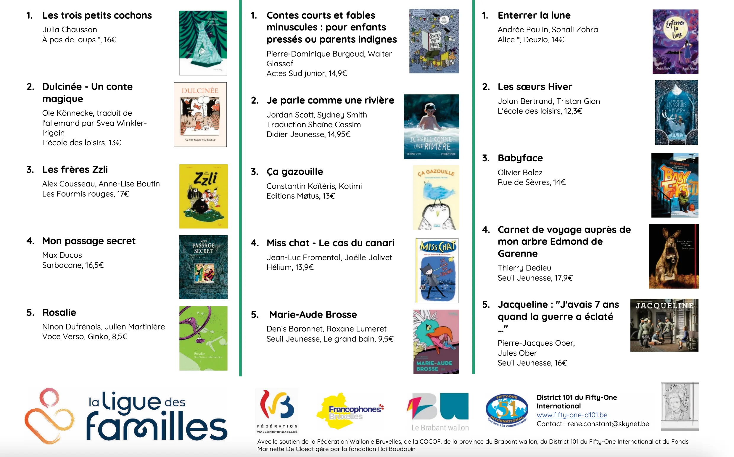 Rosalie, Ninon Dufrenois, Julien Martinière, French Books