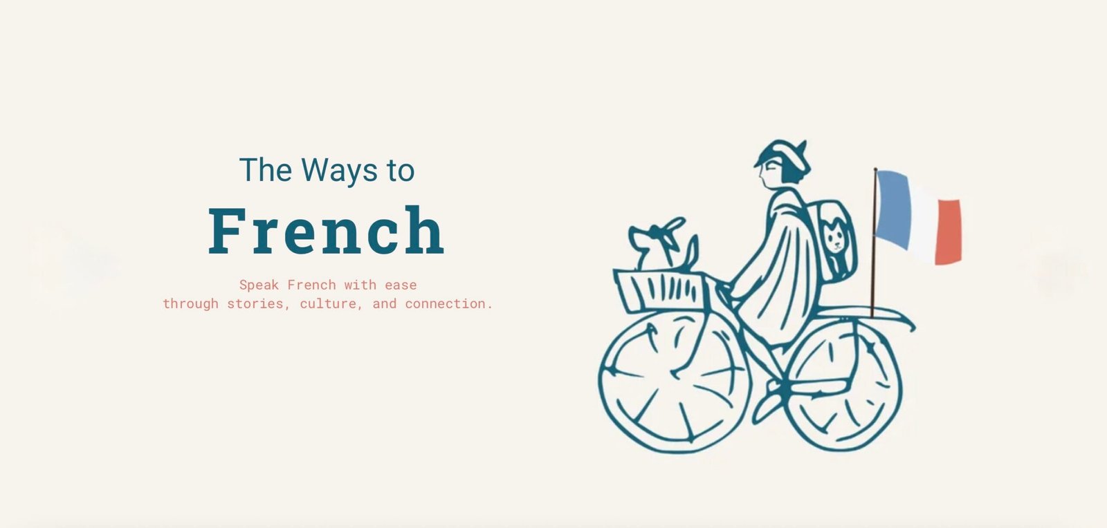 The Ways to French ©2025 The Ways to French, website to learn French