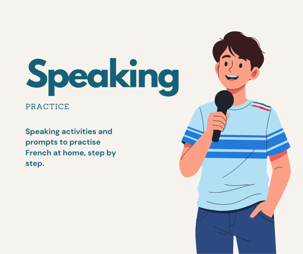 Resources for French speaking practice ©TheWaystoFrench